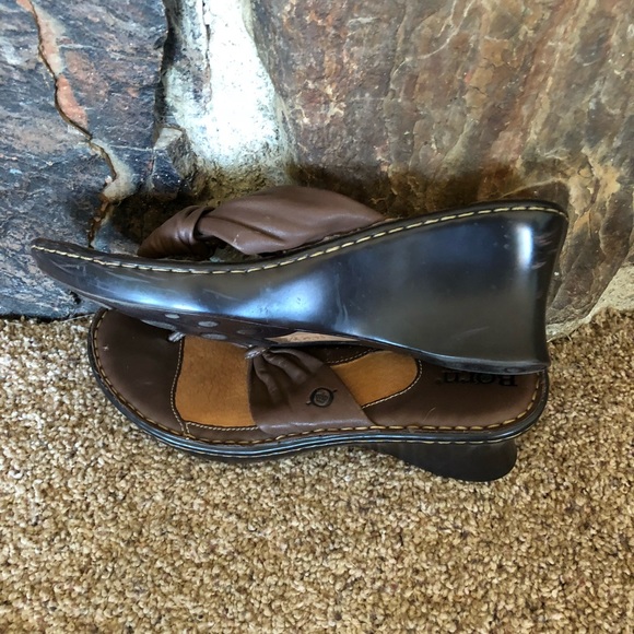 BORN leather sandals - Picture 3 of 4